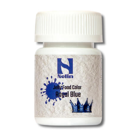 رنگ ژله ای آبی رویال نلین ( royal blue )