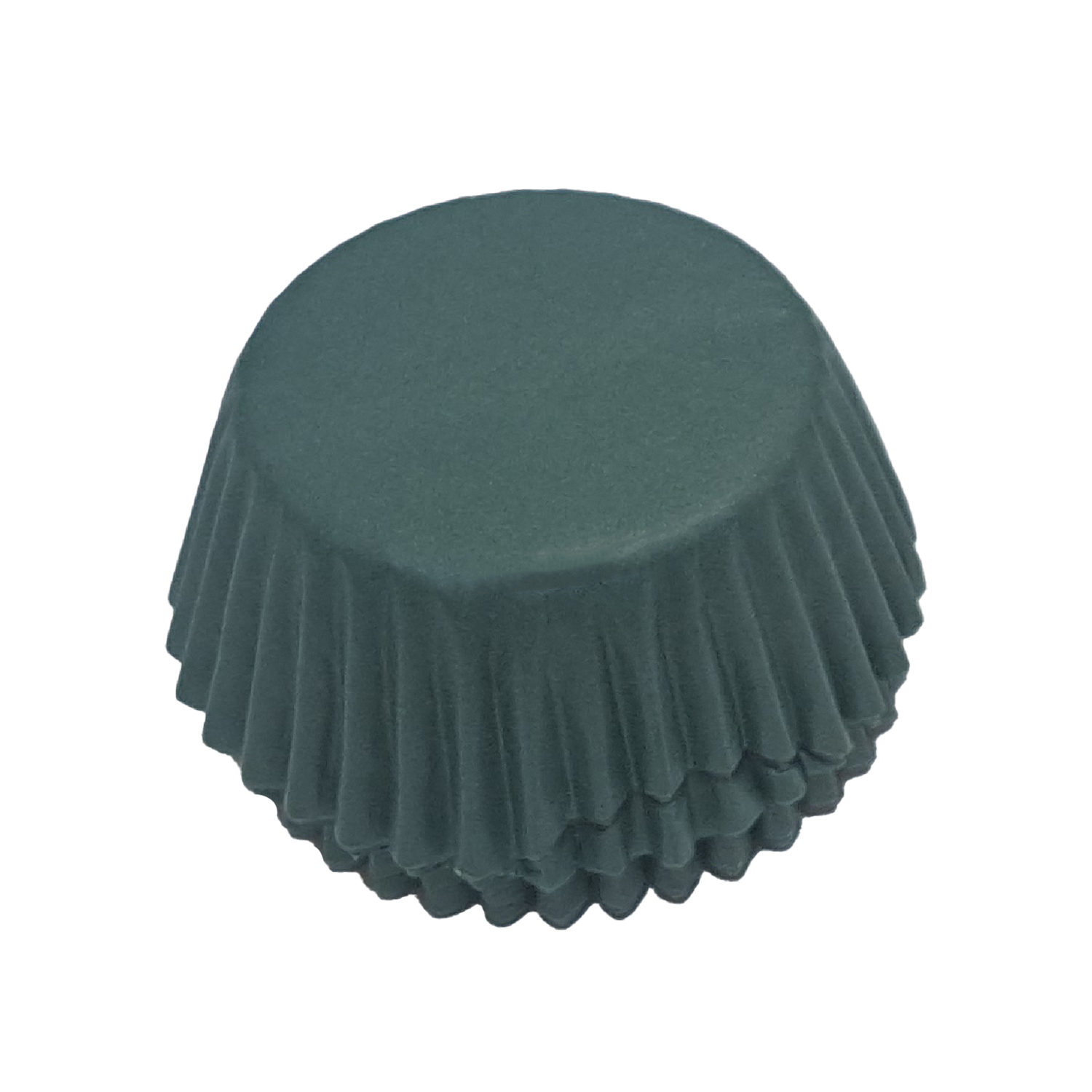 کپسول کاپ کیک سبز تیره (30 عددی) کد cp6
