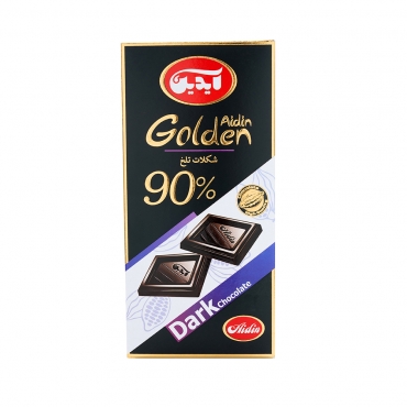 شکلات تلخ 90% آیدین - 100 گرمی