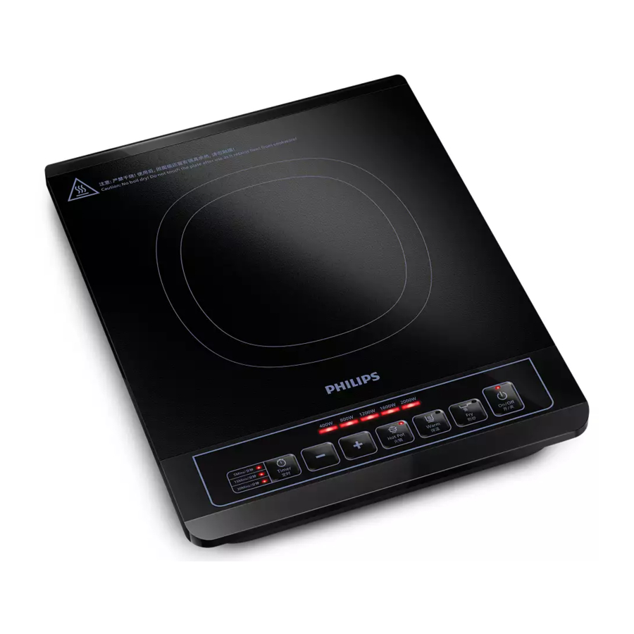 اجاق القایی (اینداکشن)فیلیپس مدل HD4902