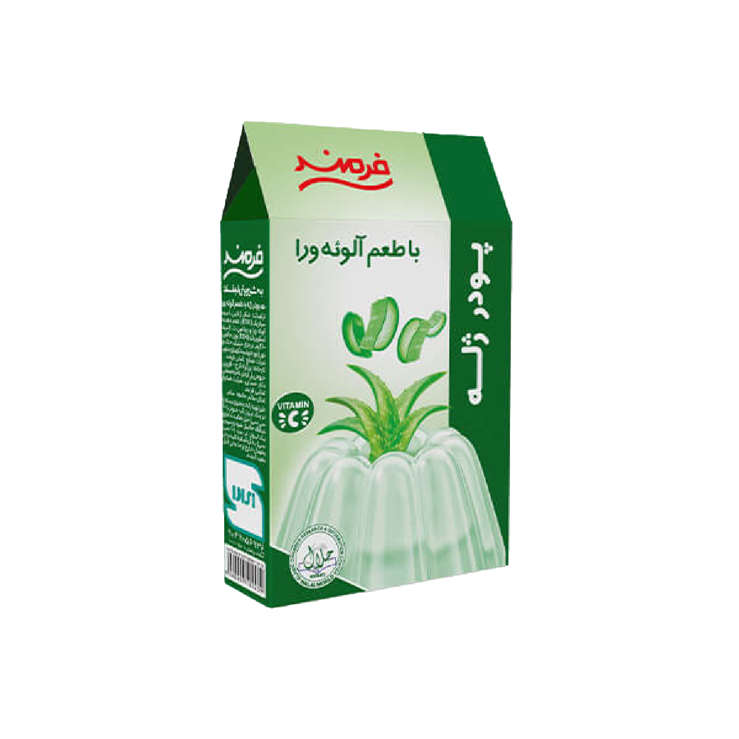 پودر ژله با طعم آلوئه ورا فرمند