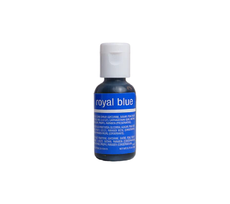 رنگ مایع آبی سلطنتی 20 گرم chefmaster (royal blue)