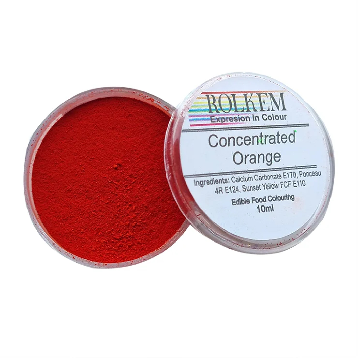 رنگ پودری concentrated orange رولکم