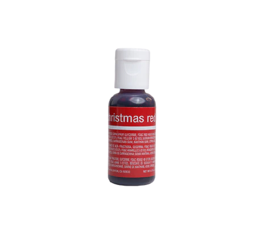 رنگ مایع قرمز کریسمس 20 گرم chefmaster (christmas red)