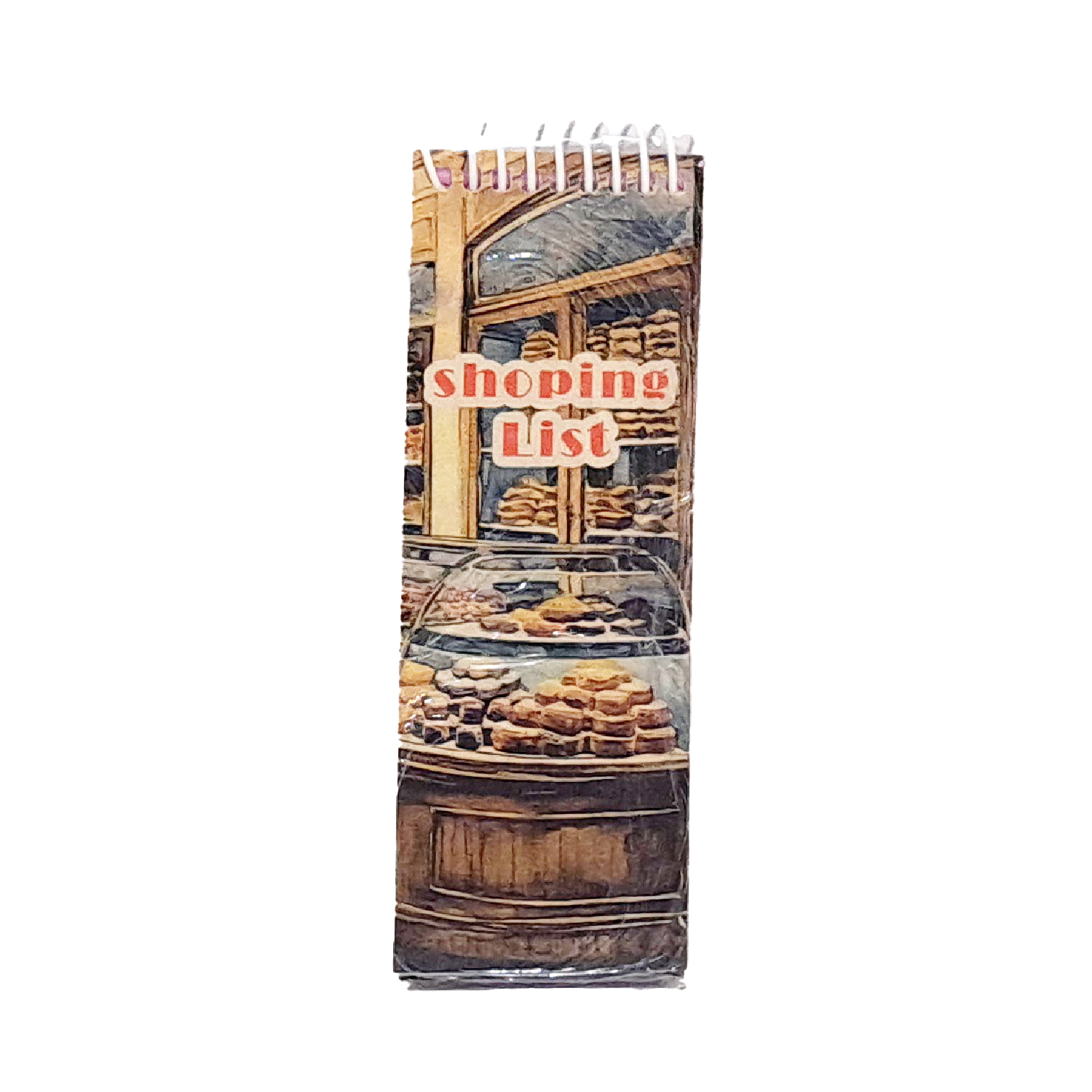 دفتر طرح مغازه شیرینی فروشی سایز 14x5