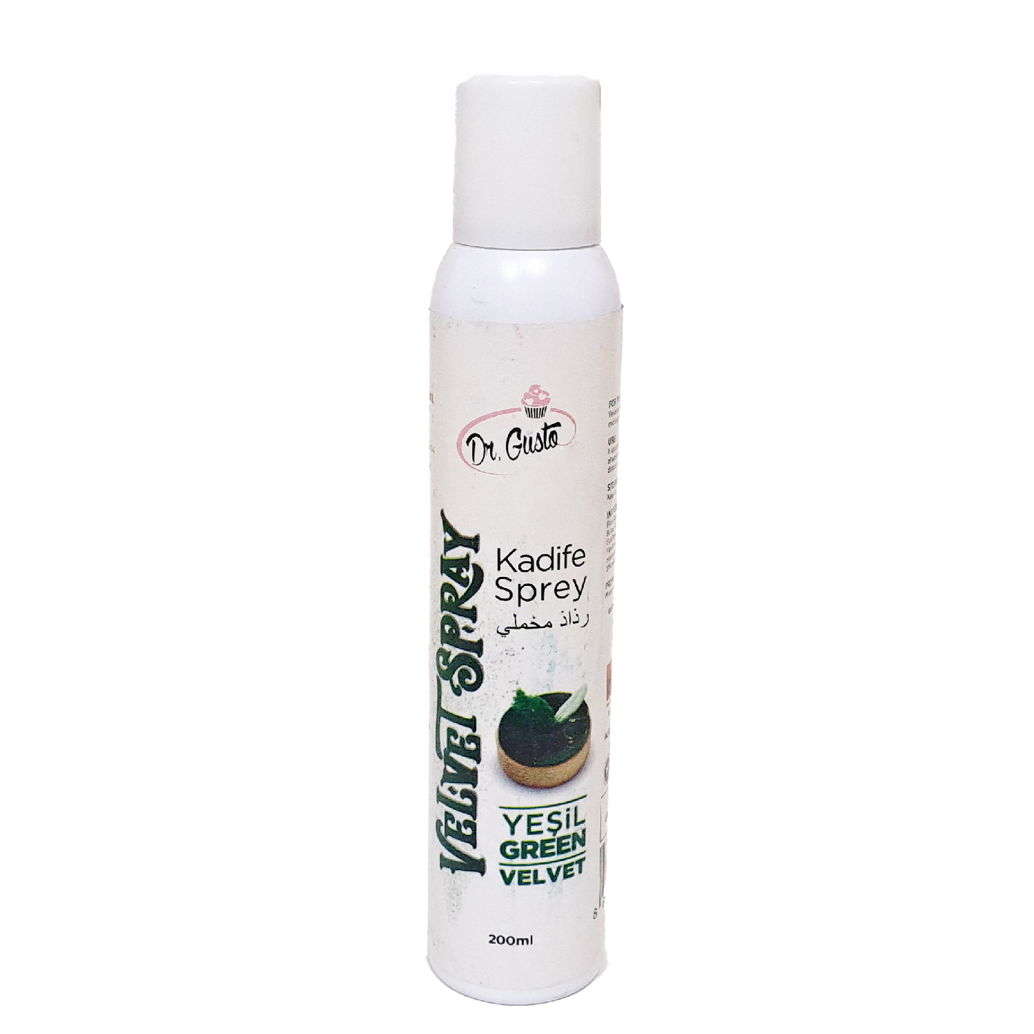اسپری رنگ سبز مخملی دکتر گوستو dr.gusto 200ml