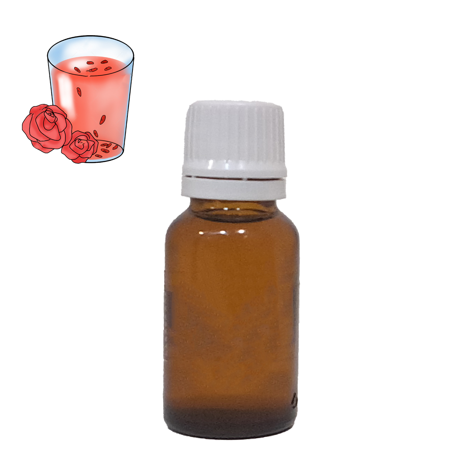 اسانس فرانسوی گلاب (18 قطره)