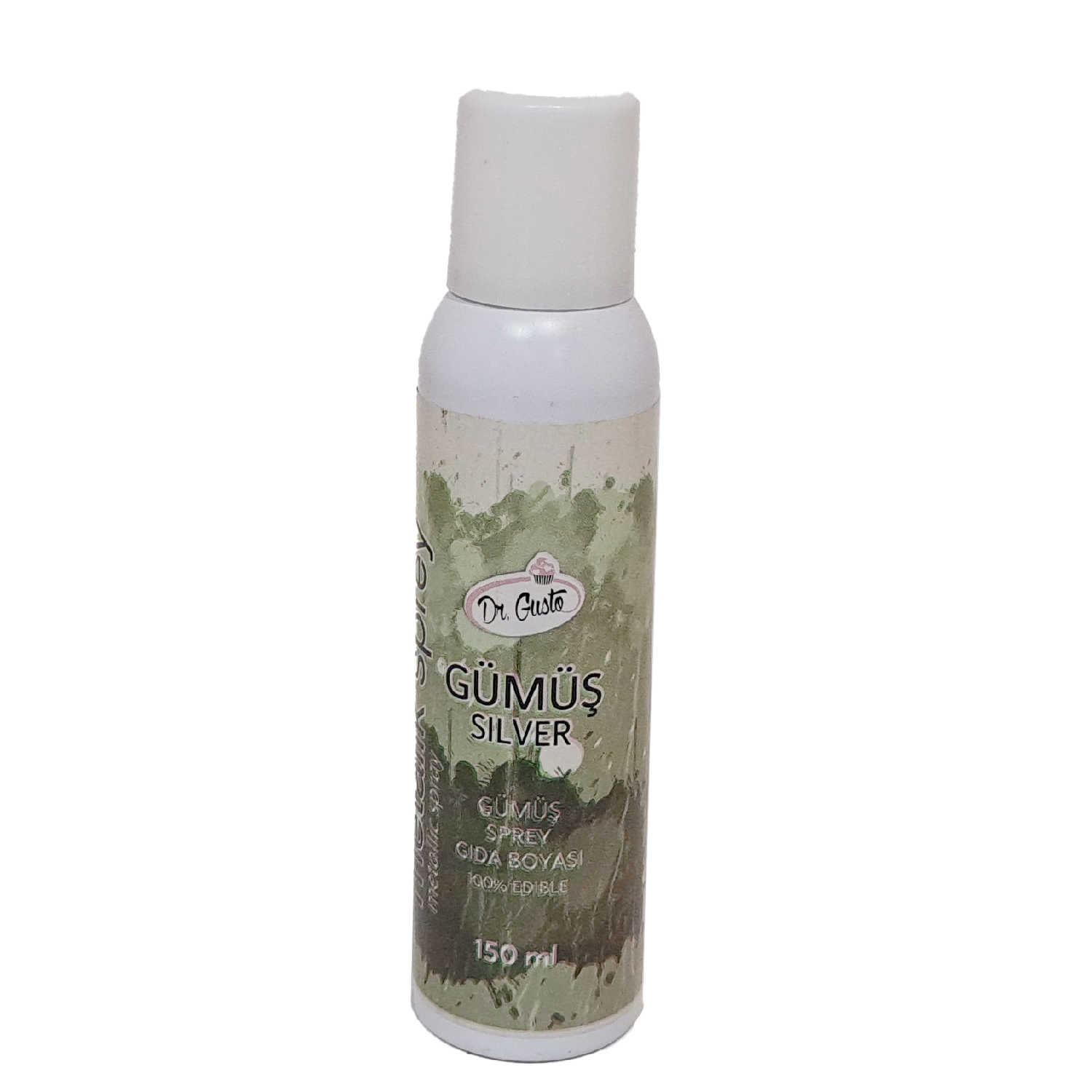 اسپری رنگ نقره ای دکتر گوستو dr.gusto 150ml