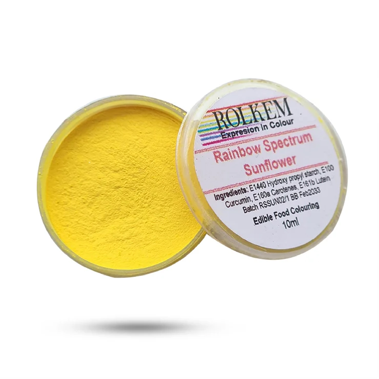 رنگ پودری rainbow spectrum sunflower رولکم