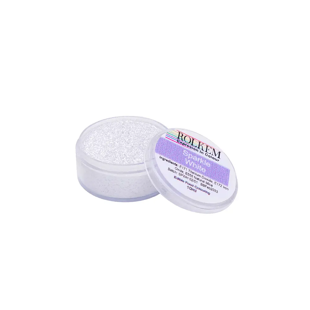 رنگ پودری sparkle white رولکم