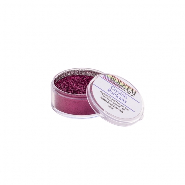 رنگ پودری اکلیلی crystals bordeaux رولکم