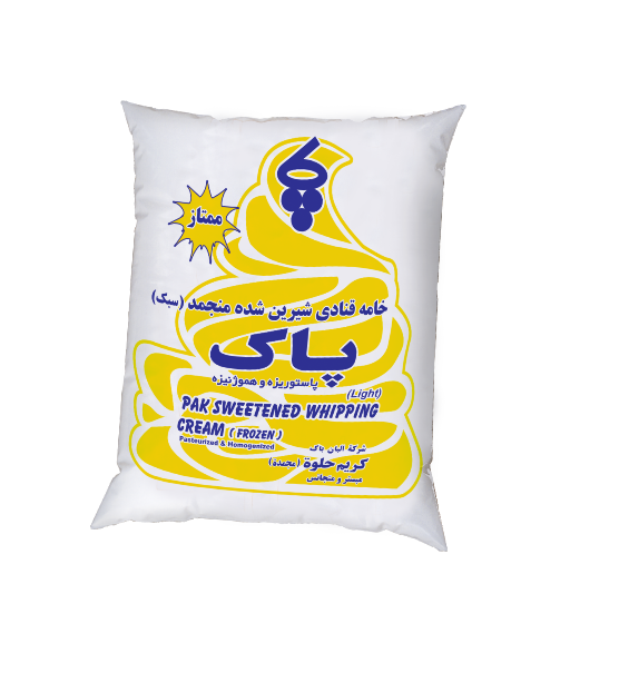 خامه قنادی پاک 5 کیلویی